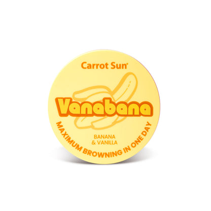 Carrot Sun - VanaBana – Banana & Vanilla Tanning Cream - 350Ml