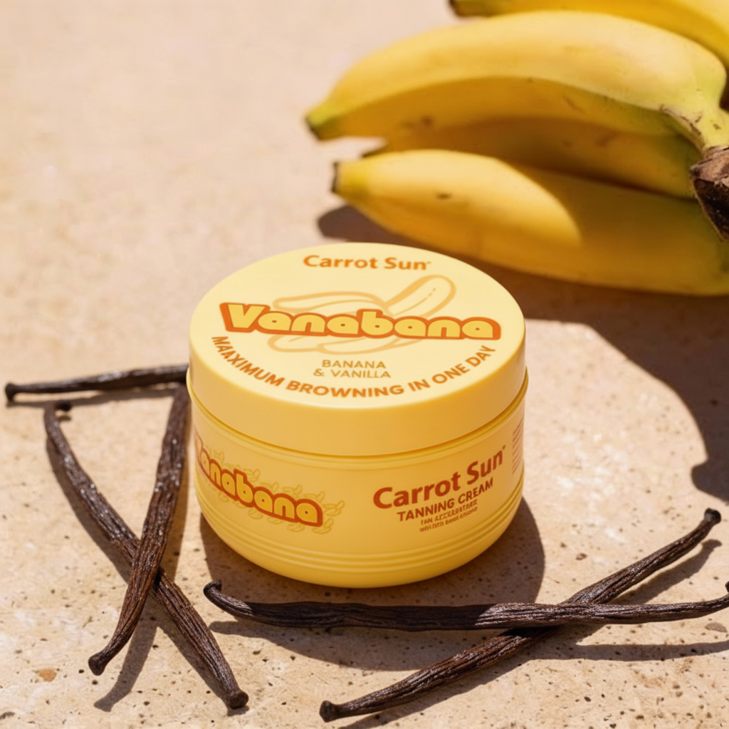 Carrot Sun - VanaBana – Banana & Vanilla Tanning Cream - 350Ml