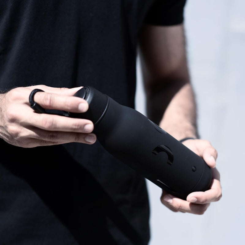 Insulated Water Bottle - Black