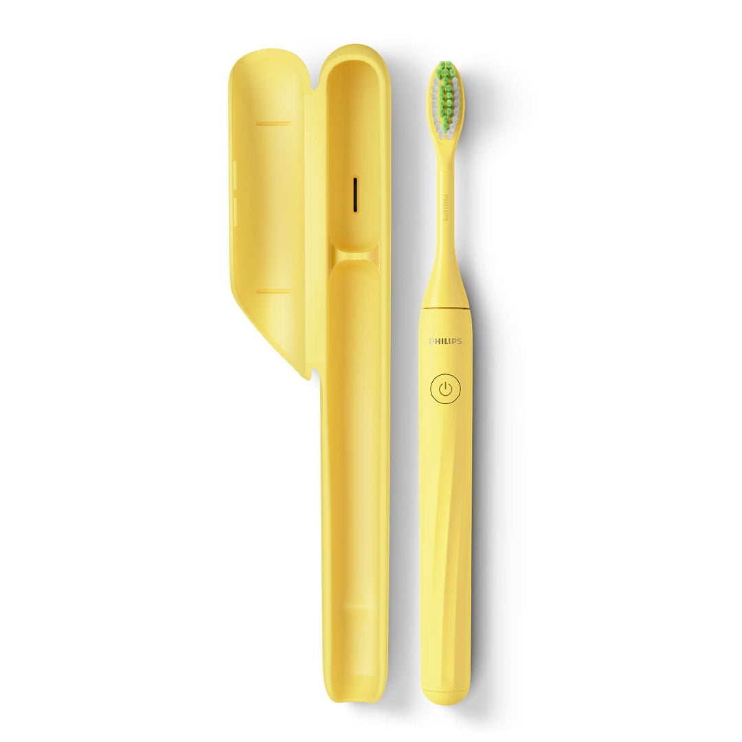 Philips One Sonicare Battery Toothbrush - Mango Yellow