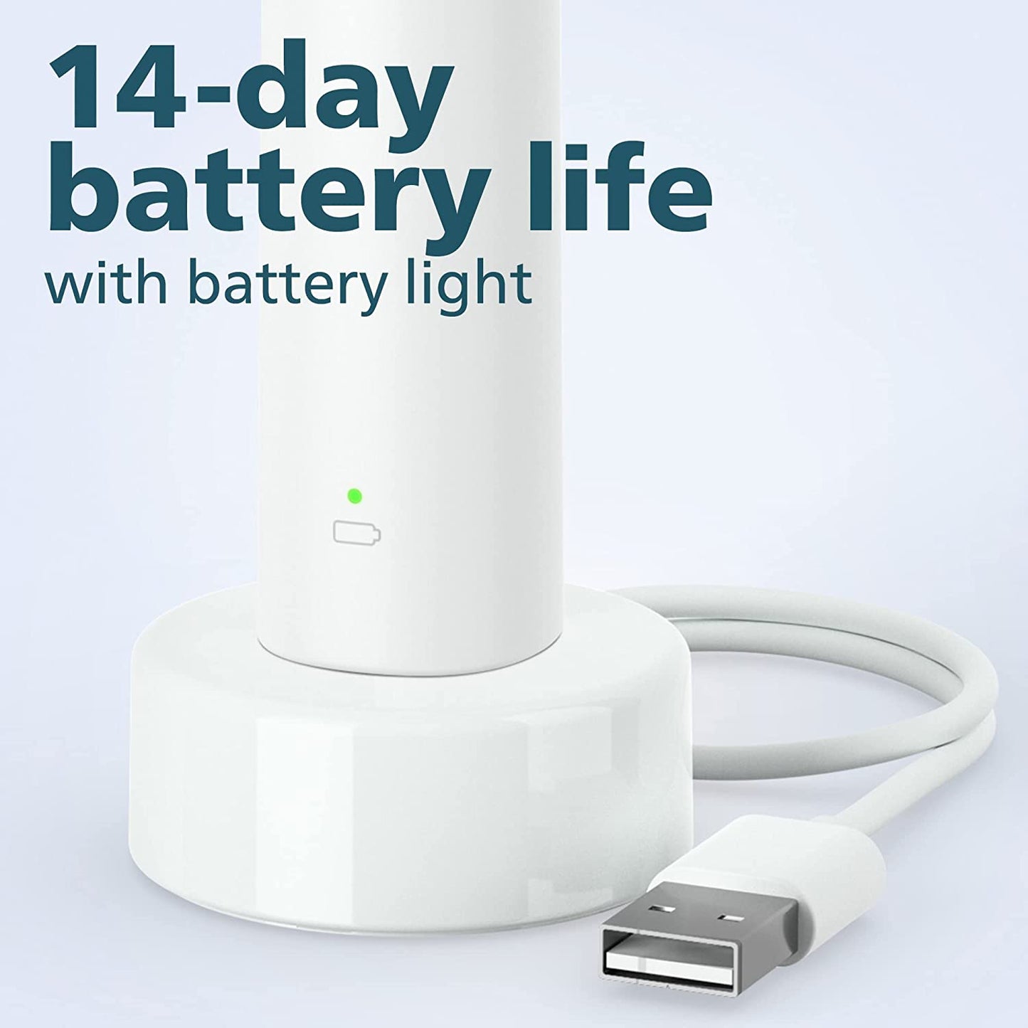 Philips Sonic Electric Toothbrush 1100 - White